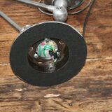 Lampe Jielde industriel Jean Louis Domecq 2 bras vernis brillant