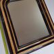 Miroir vintage de style Louis Philippe 50 cm x 40 cm
