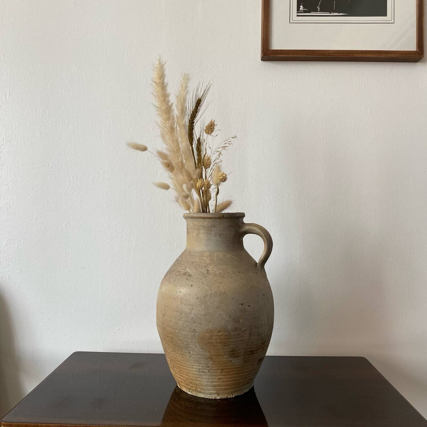 Large stoneware vase
