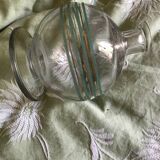 Art Deco carafe with gold trim