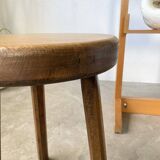 Oak tripod stool
