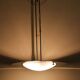 Suspension moderniste en verre, 70's