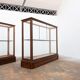 Central museum display cases in oak – Early 20th century
