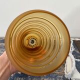 Electrified Art Deco lamp with new