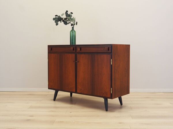 Meuble en palissandre, design danois, années 1960, fabricant : O. Bank Larsen