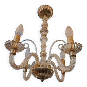 Lustre murano en cristal