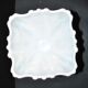 Opaline de Vallerysthal chalice cup Art Nouveau 1910 white opaline H16cm
