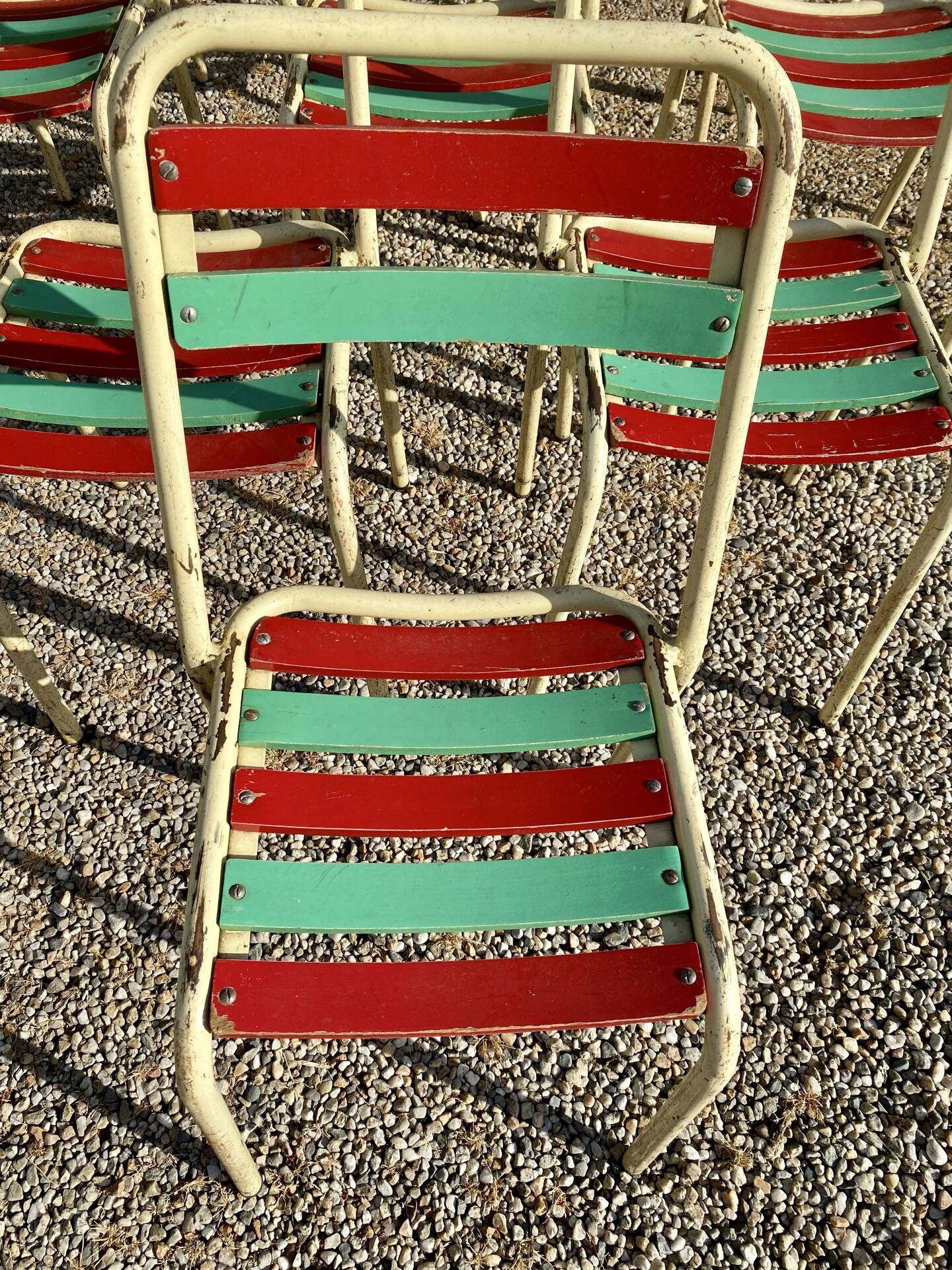 Chaises Tolix