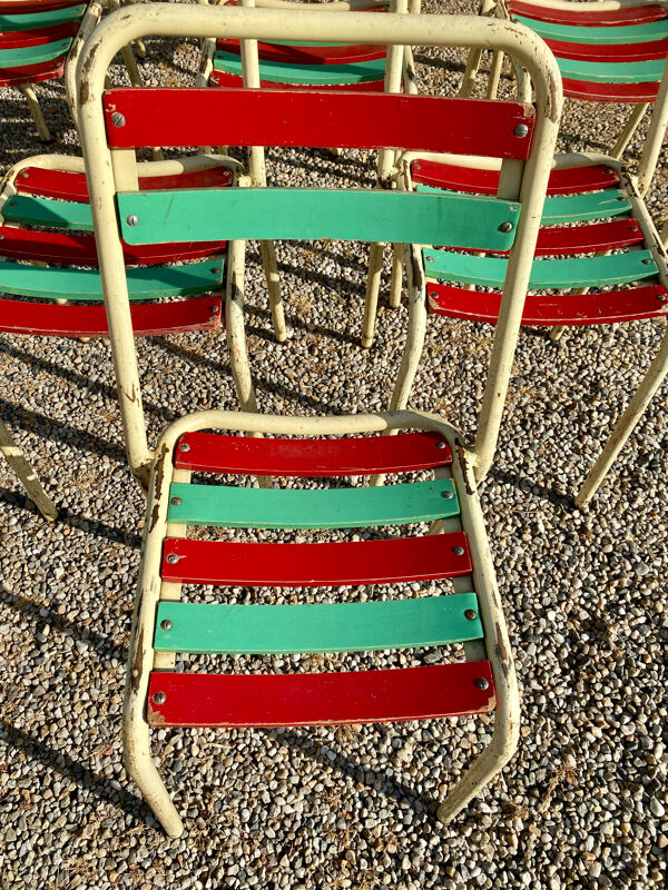 Chaises Tolix