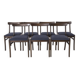 6 Chaises par Ole Wanscher pour Poul Jeppesen, années 1960, modèle Rungstedlund, Set de 6