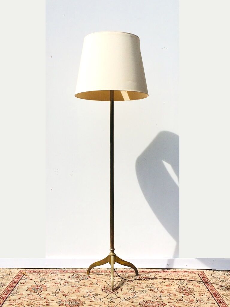 Neoclassiqe floor lamp * Hollywood Regency * 50s Vintage