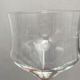 Lot of art deco wine glasses