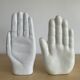 Pair of Vintage Ceramic Hands Bookends
