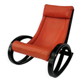 Sgarsul Rocking Chair by Gae Aulenti for Poltronova, 1960s