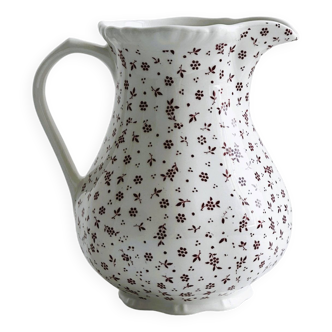 Spring Adams Ironstone English porcelain pitcher.