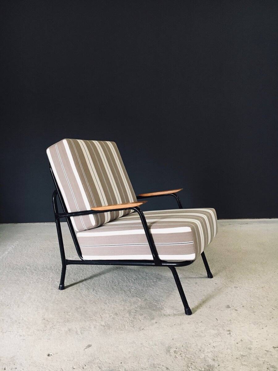 Mid-Century Modern Lounge Chair, France, 1950s