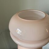 Space age design table lamp, soft pink