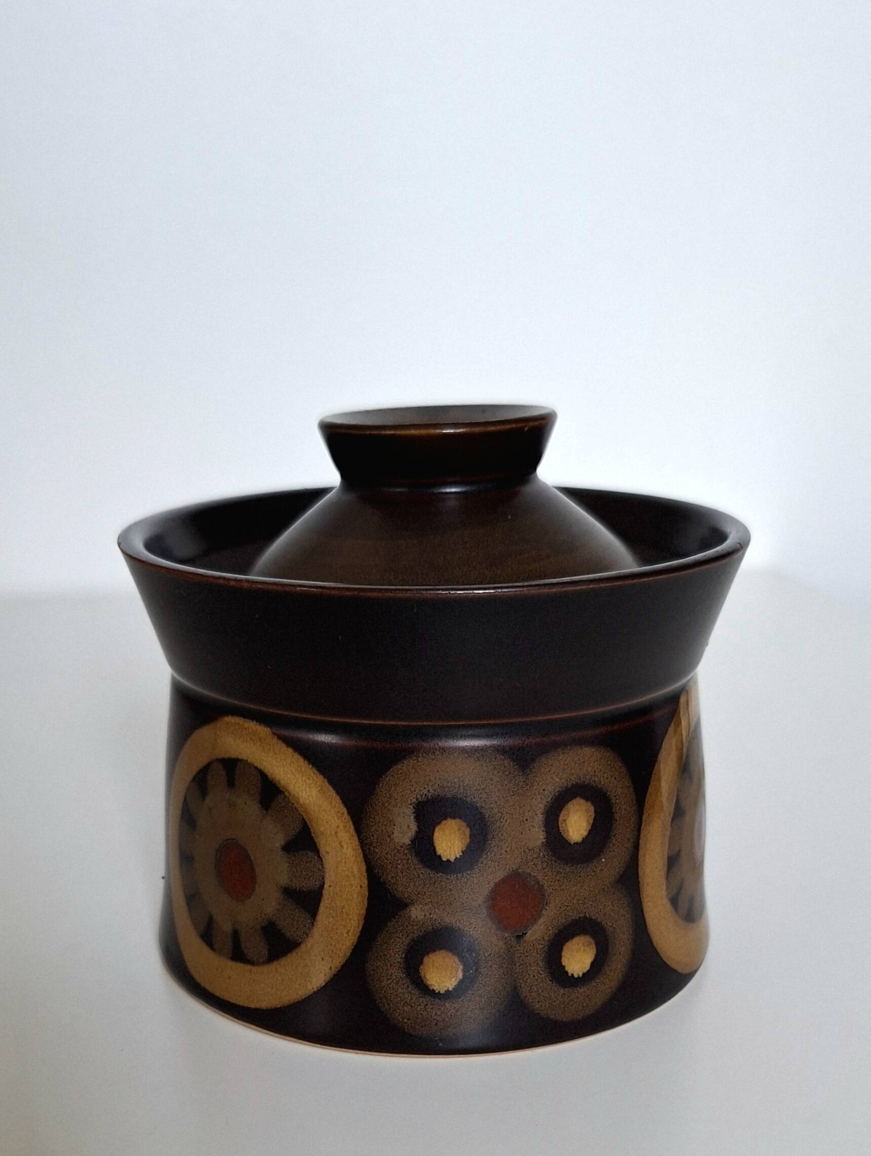 Vintage candy box sugar bowl from the 70s