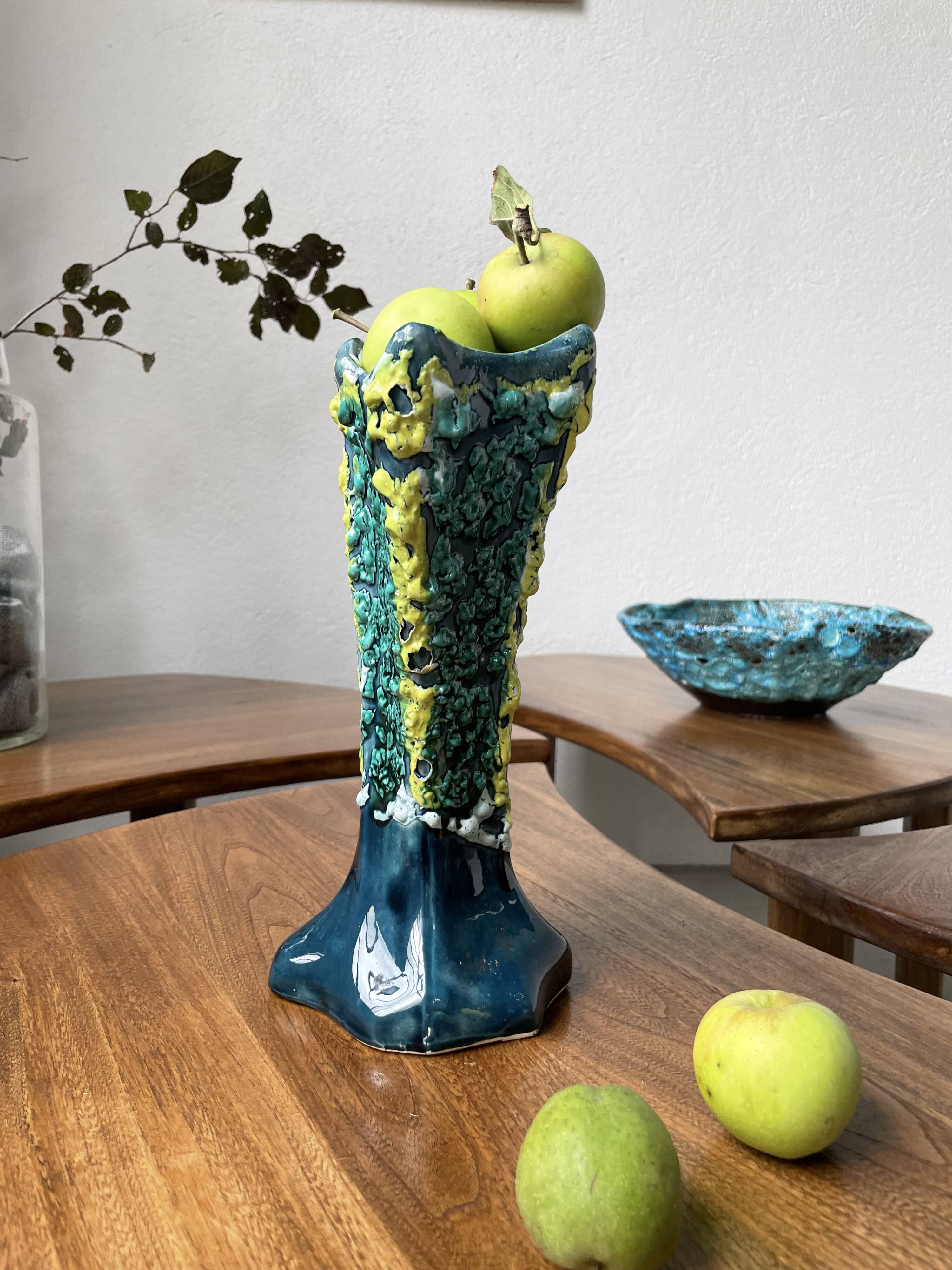 Vallauris fatlava vase