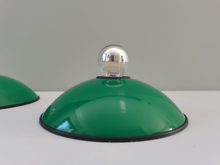 Pair of Italian design wall lamps T. Cimini for Lumina - "Emi"