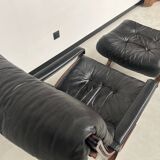 2 "Siesta" armchairs with their ottomans by Ingmar Relling, circa 1970