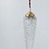 Vintage tube ball driver chiseled glass