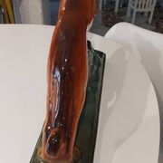 Sculture ceramique lévrier art déco années 1930