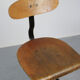 Pair of  swivel chairs industrial black, 1960s