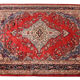 Persian red wool area rug 255x295cm