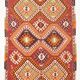 170x238Cm Anatolian Kilim Rug, 6x8 Handmade Wool Rug