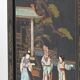 Black lay cabinet with Chinese décor
