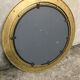 "Porthole" brass mirror 47cm