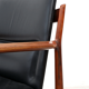 Fauteuil Arne Vodder modèle 431 en palissandre pour Sibast Mobler