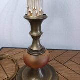 Art Deco brass lamp