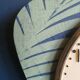 Vintage clock, wall clock "Bayard Green Copper"