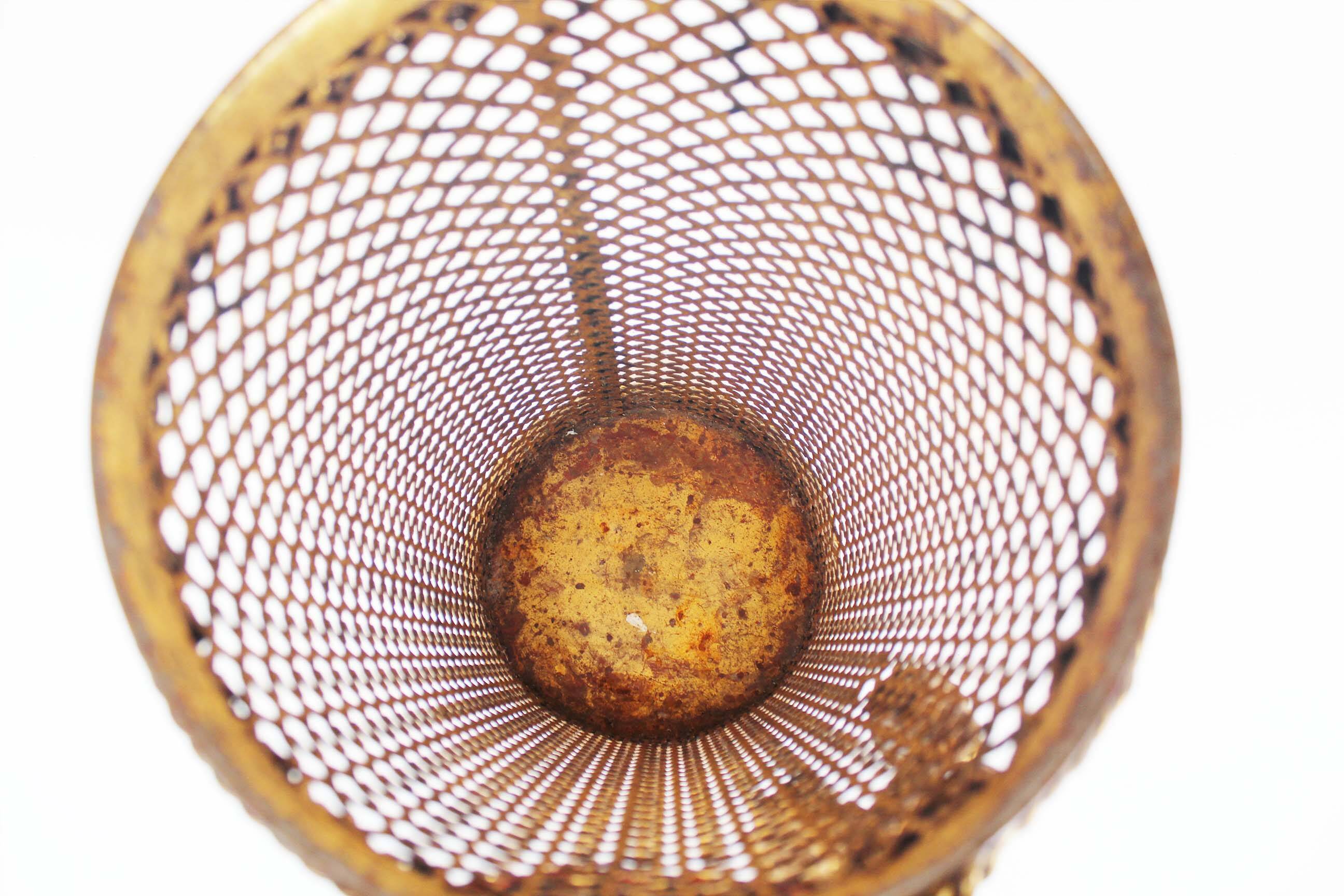 Tall Gilt Tassel Umbrella Stand by Li Puma Firenze