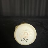 Ceramic soliflore vase with a fish drawing
