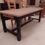 Solid oak farmhouse table