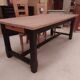 Solid oak farmhouse table