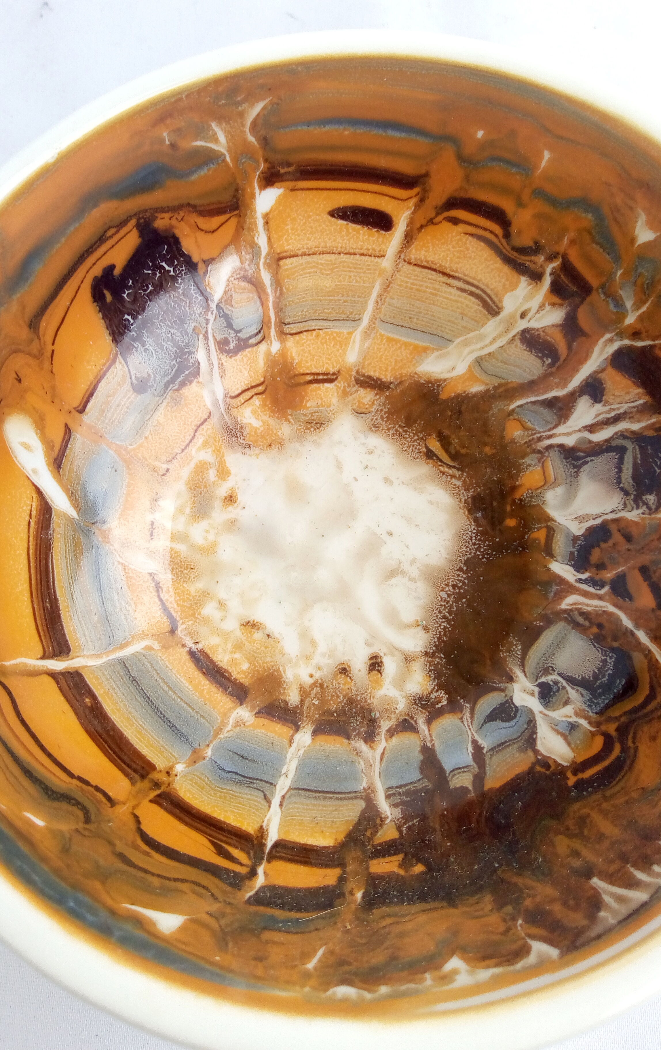 Scandinavian style Sarreguemines coupelle