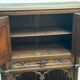 Gothic oak buffet cabinet - 19th century