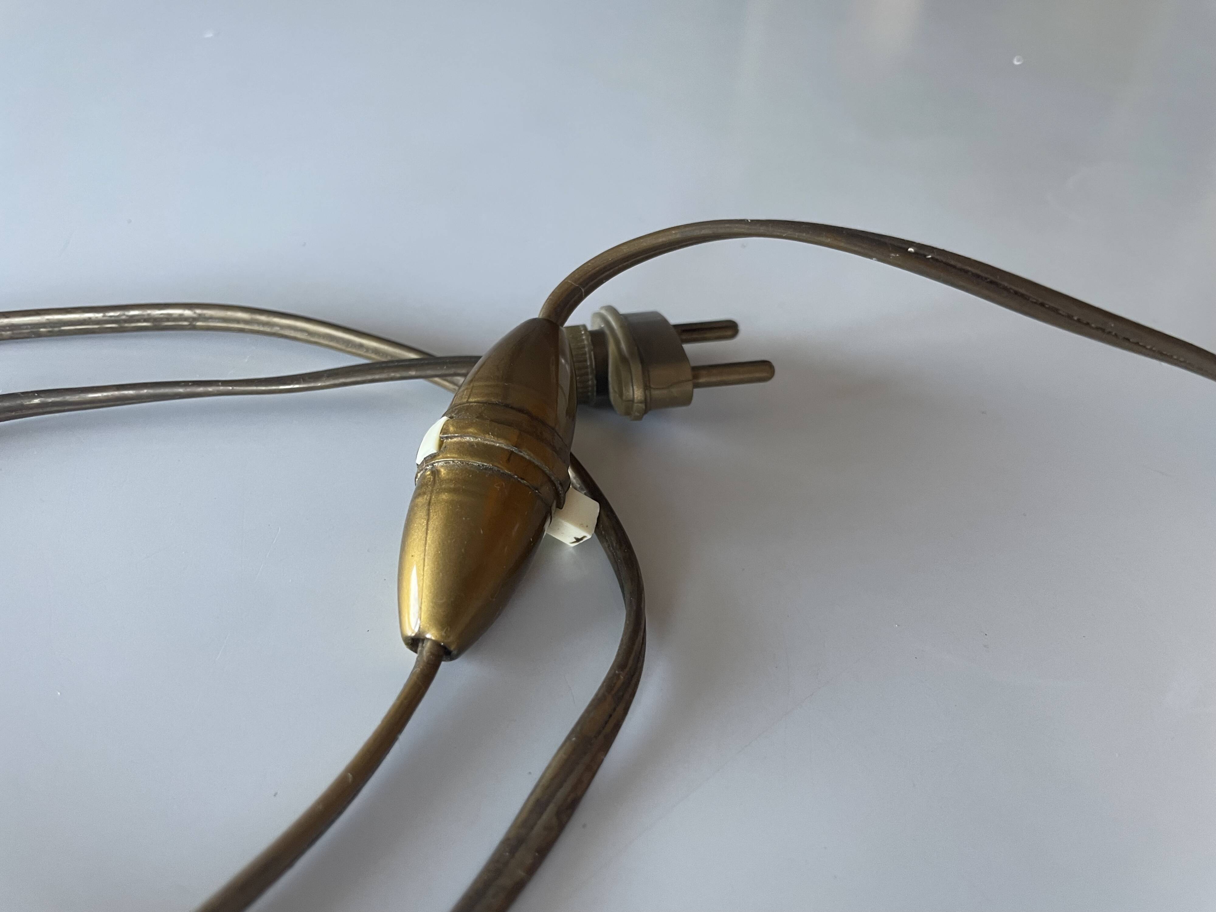 60s ceramic lamp