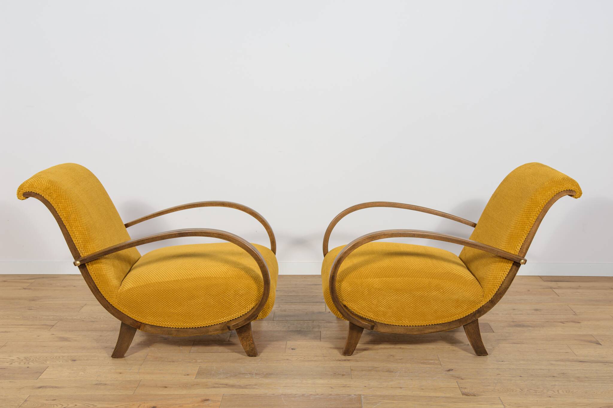 Art Deco  Armchairs , Poland, 1930s, Set of 2
