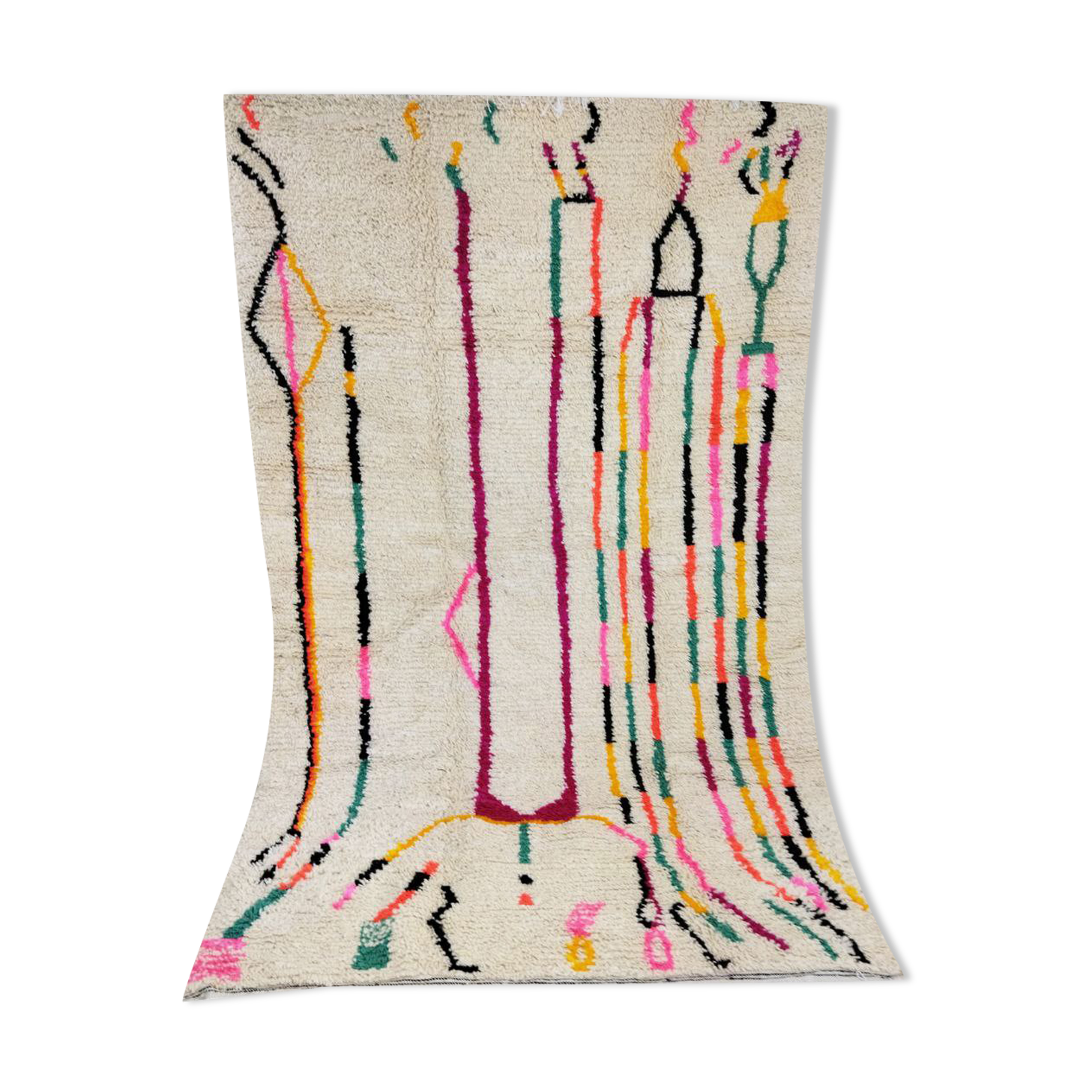 245x152cm moroccan berbere carpet