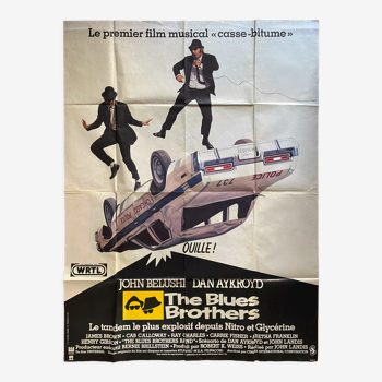 Affiche cinéma originale "The Blues Brothers" 120x160cm 1980