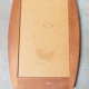 Vintage danish teak wooden mirror 1960
