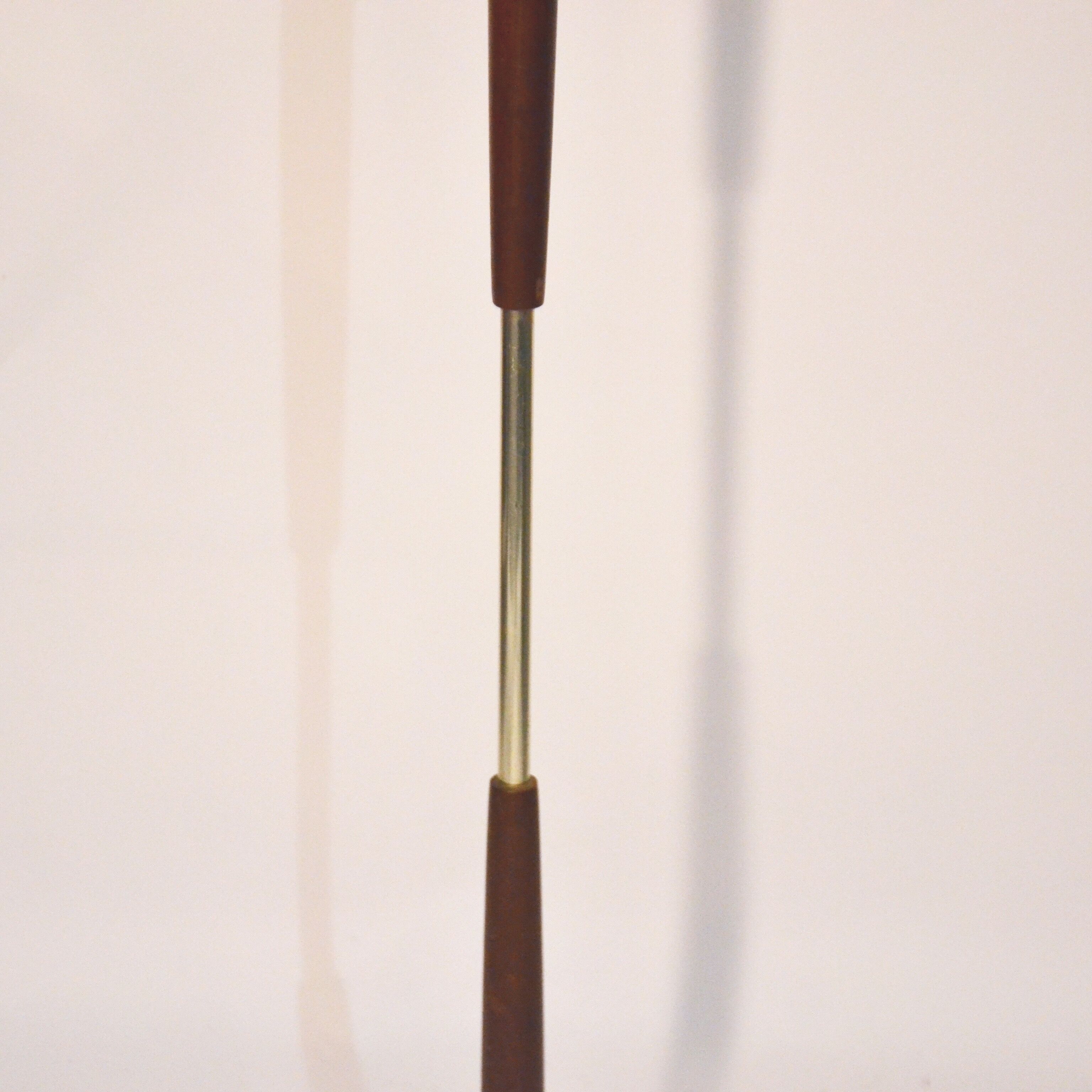 Scandinavian teak lamppost