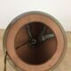 Lampe figue céramique par Roland Zobel, Les Cyclades Anduze