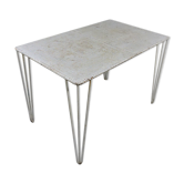 Metal garden table