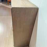 Art Deco Office Cabinet in Limed Oak from De Coene, 1935